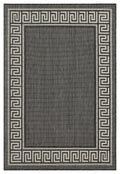 Sunshine 5'3" x 7'3" Indoor/Outdoor Area Rug - Anthracite