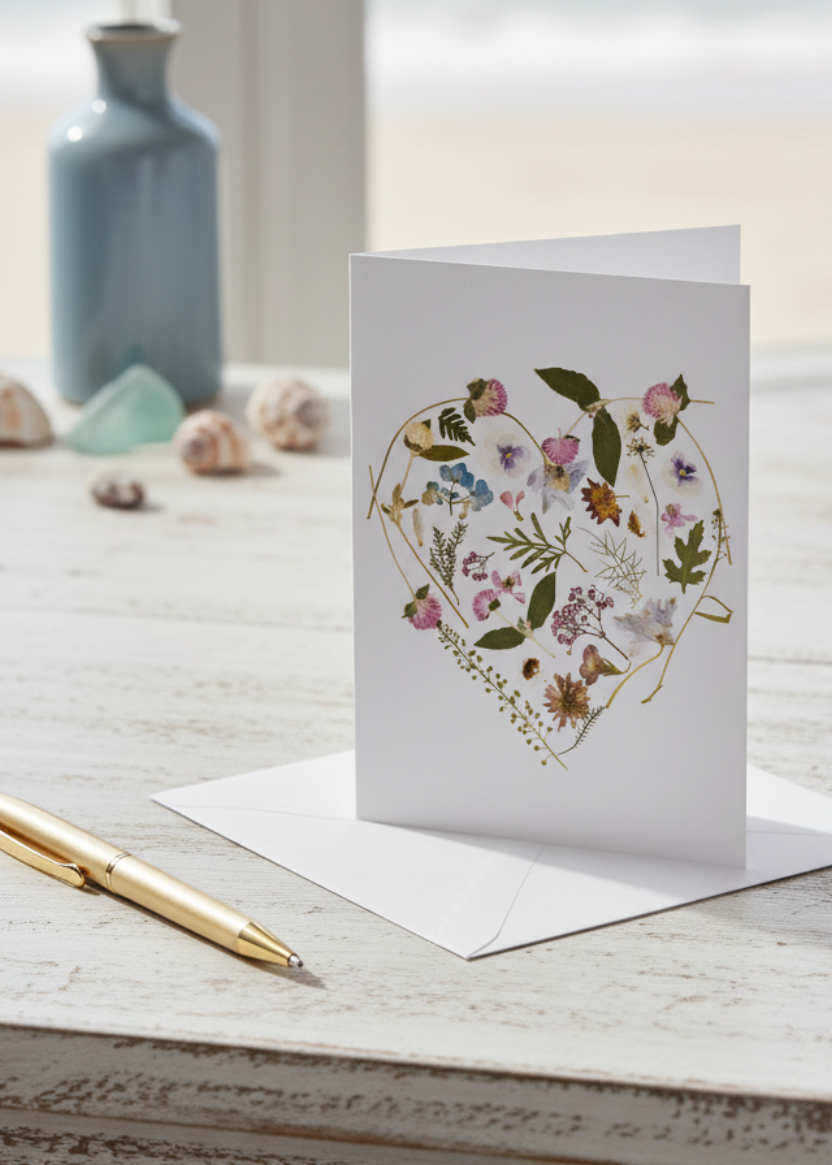 Large Heart Notecards