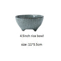 Japanese Glazed Triangle Bowl & Dish