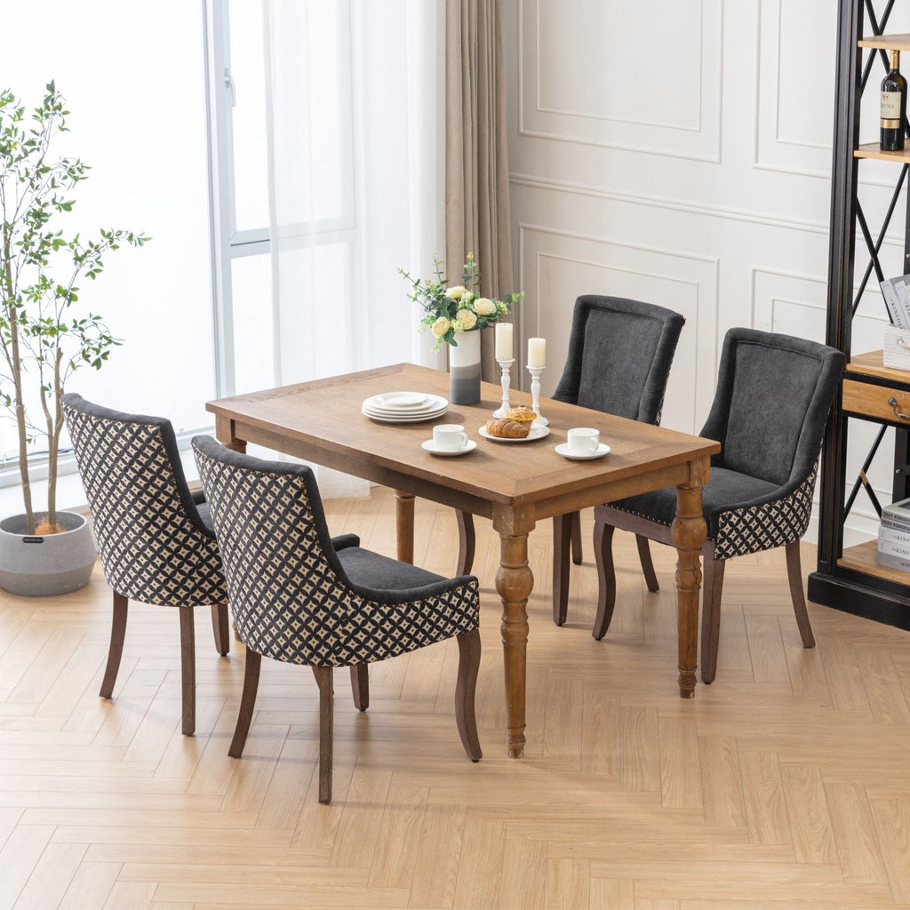 Ultra Upholstered Dining Chairs — Set of 2, Color Options