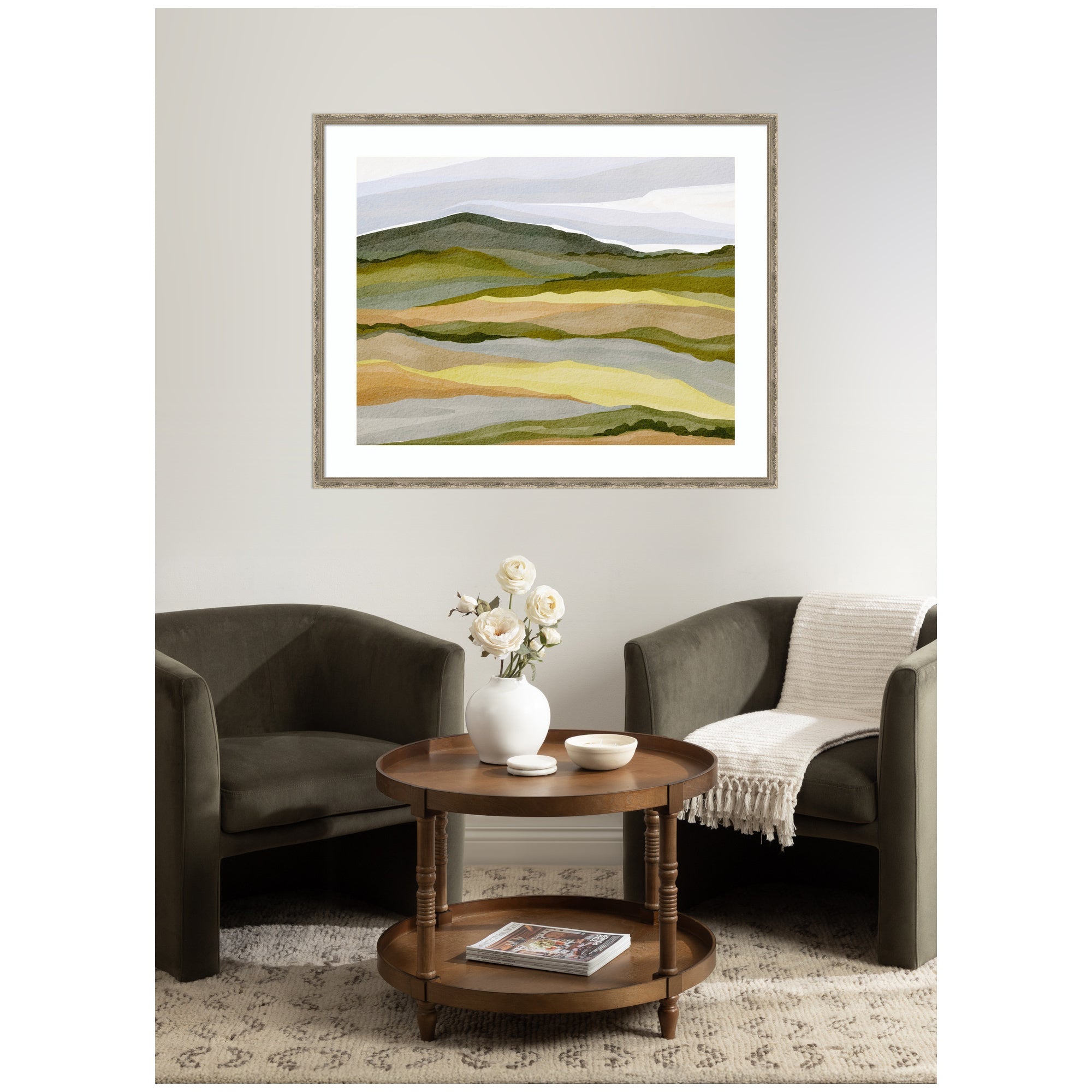 Framed Art Gentle Wilderness by Nikita Jariwala