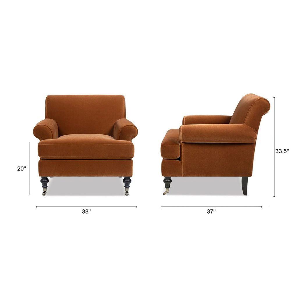 Alana Lawson Accent Chair with Casters