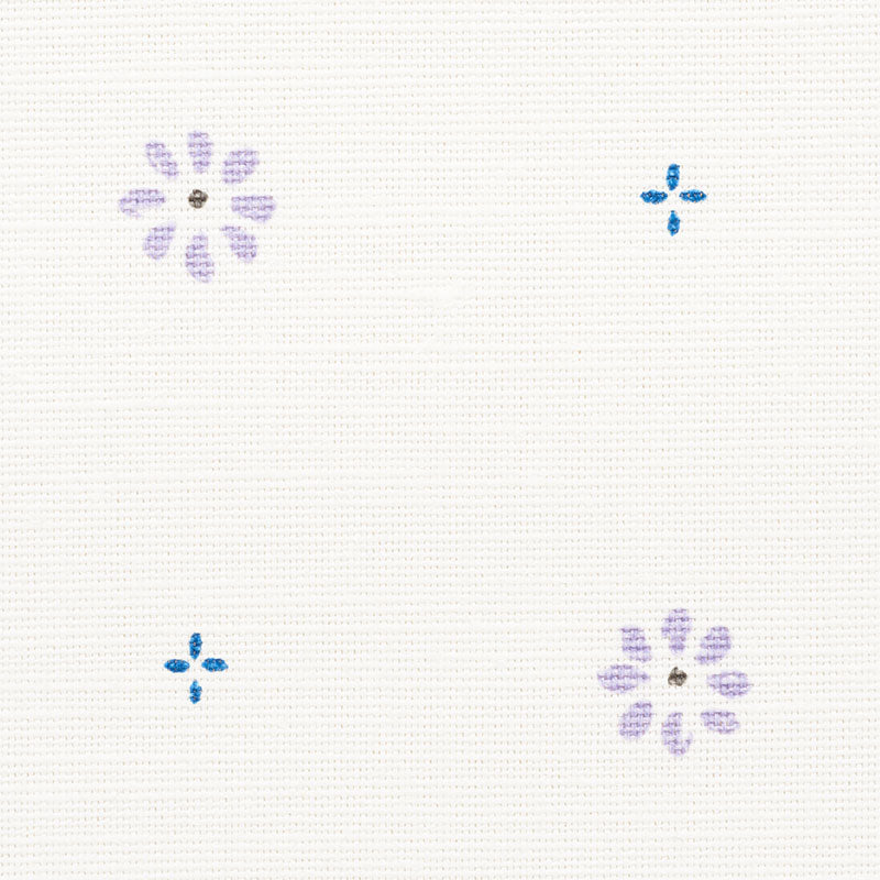 SUNA Floral Pillow Cover in Lilac, Schumacher Textiles