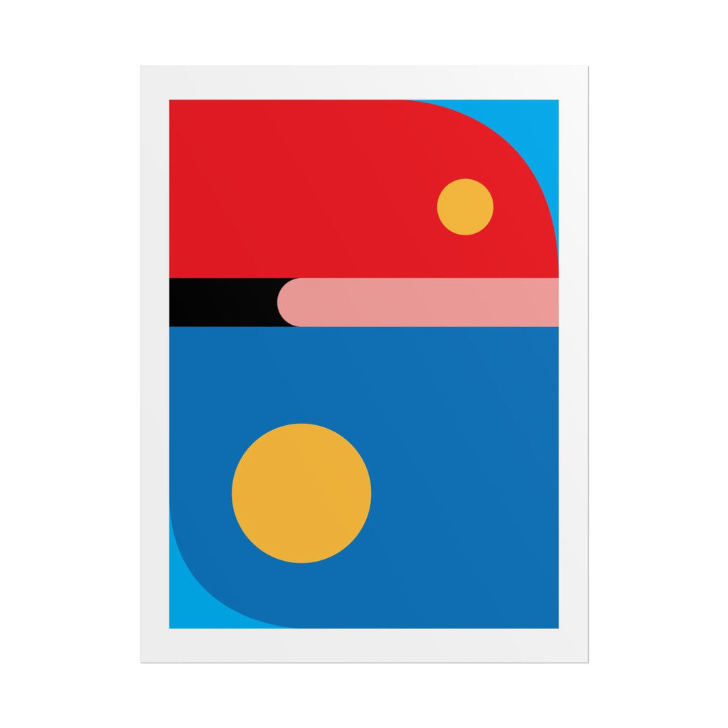 DAY TRAIN - Art Print by Holly McWhorter