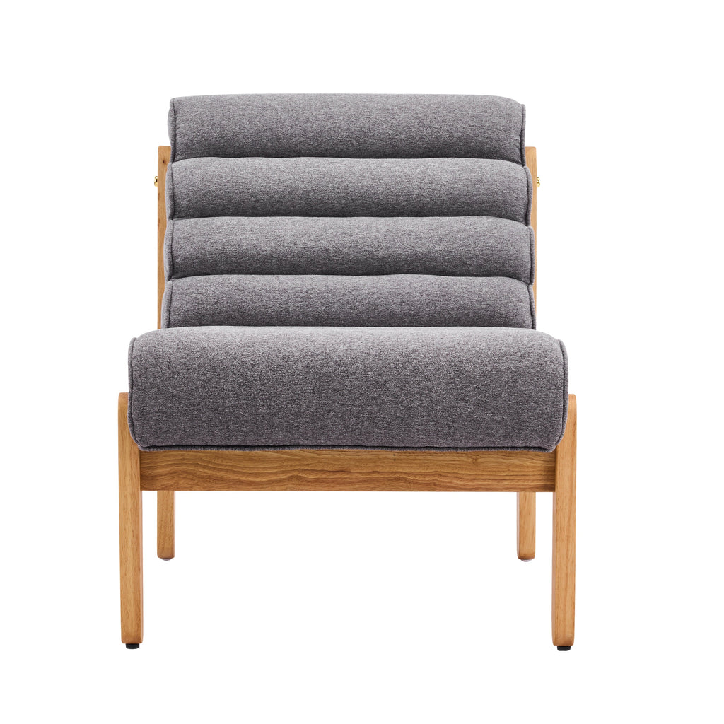 Textured Accent Chair — Two-Tone Options