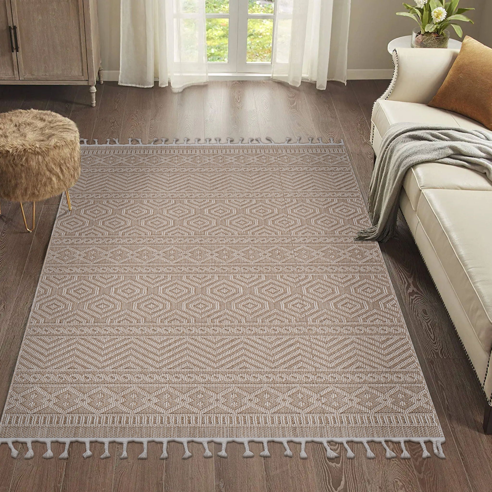 Guros Geometric Indoor/Outdoor Area Rug