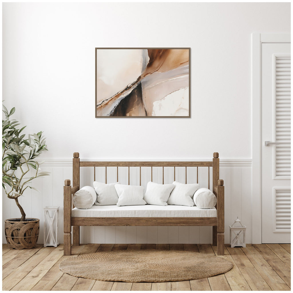 Element II by Amy Lighthall Framed Canvas Wall Art Print