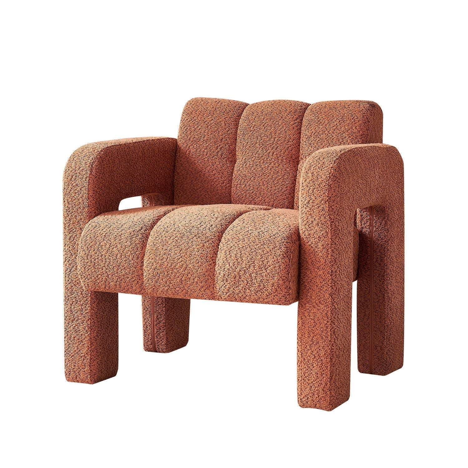 Bouclé Upholstered Accent Chair