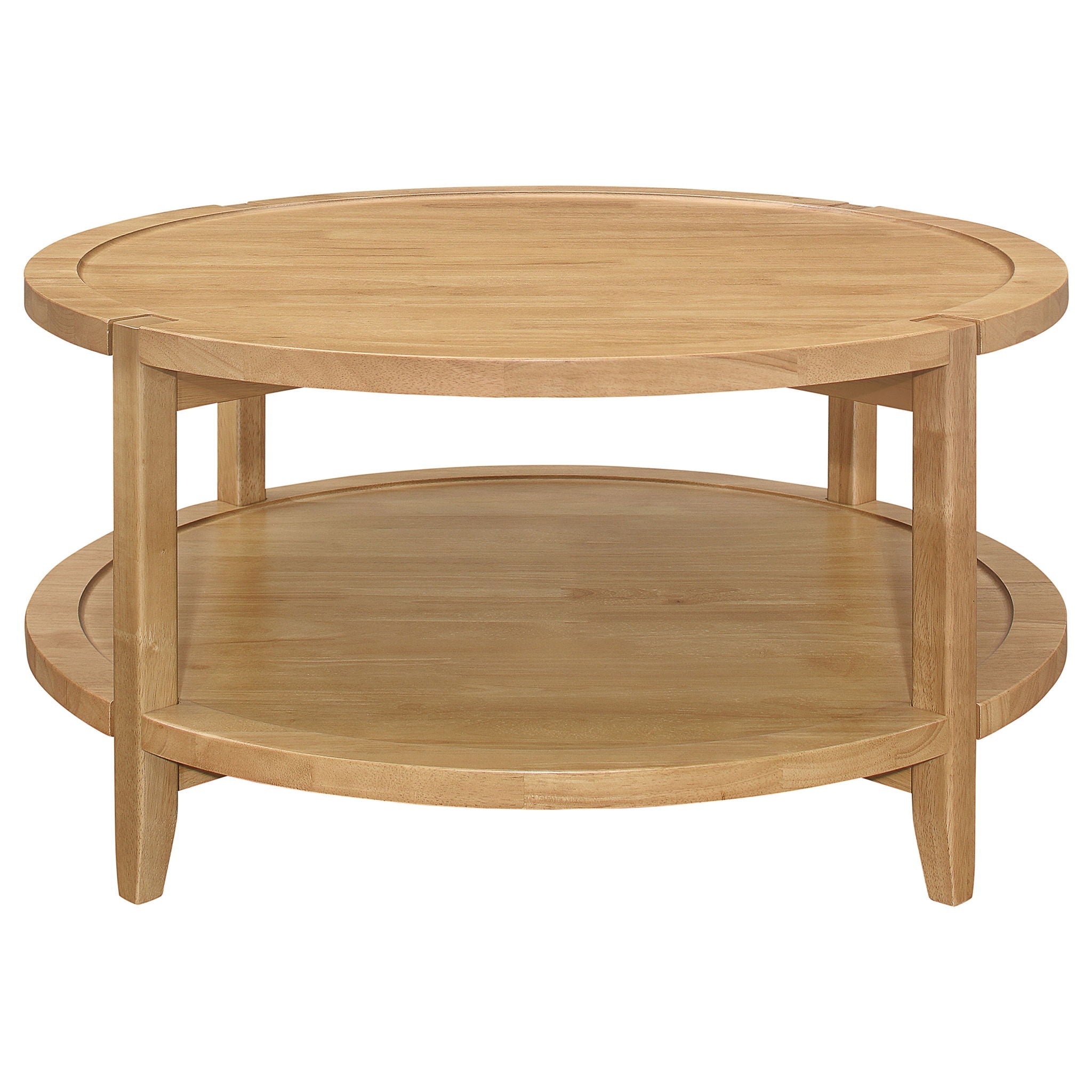 Camillo Round Wood Coffee Table