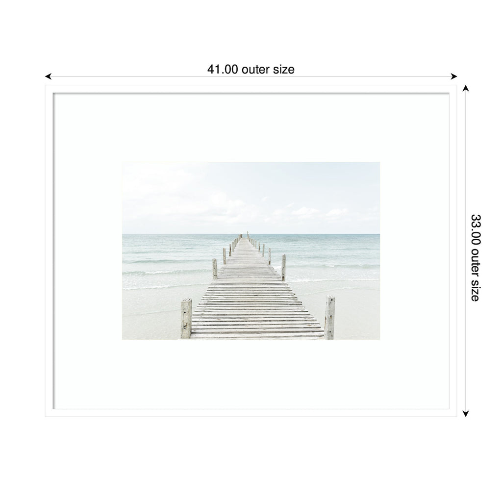 Beach 5s by Amy Peterson Framed Wall Art Print