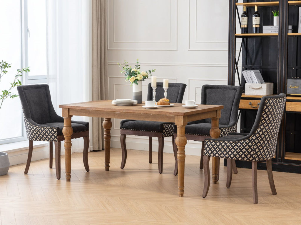 Ultra Upholstered Dining Chairs — Set of 2, Color Options