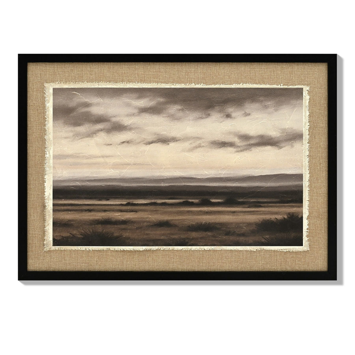 Vintage Wilderness Landscape Framed Wall Art