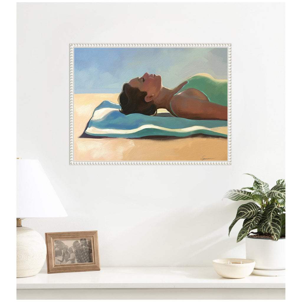 Vitamin D by Mary Sparrow Framed Canvas Wall Art Print