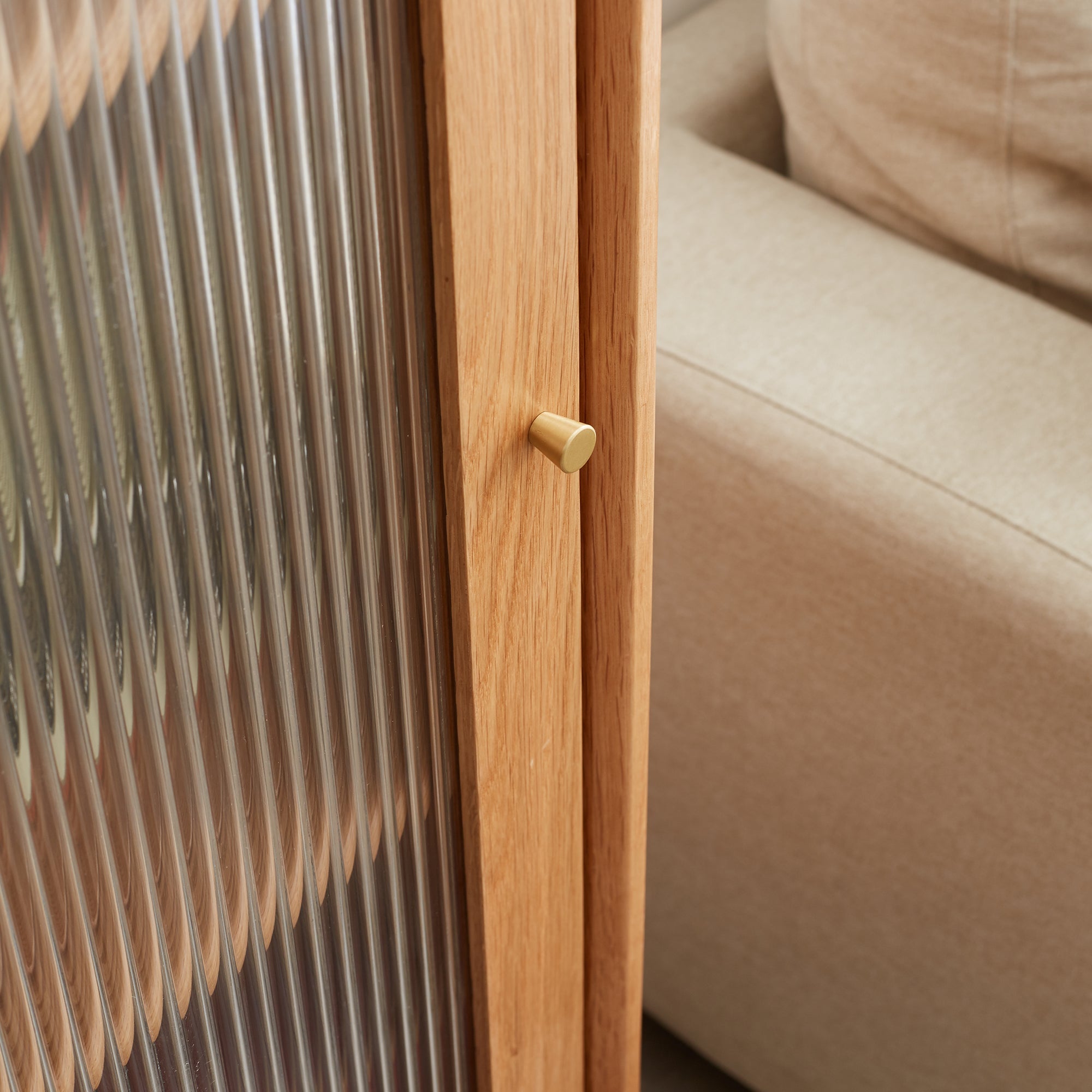 Solid Wood Storage Cabinet