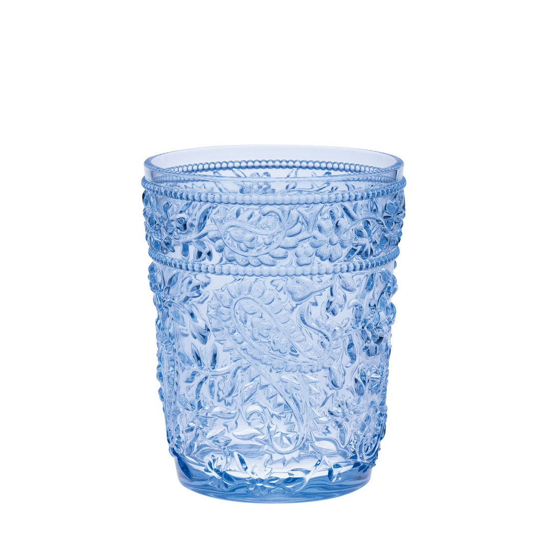 Paisley Acrylic Glasses Drinking Set of 4 DOF (13oz)