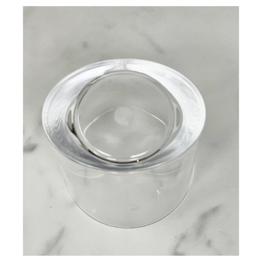 Oval Halo Acrylic Glasses Drinking Set of 4 DOF (12oz)