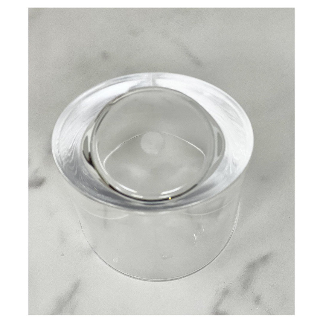 Oval Halo Acrylic Glasses Drinking Set of 4 DOF (12oz)