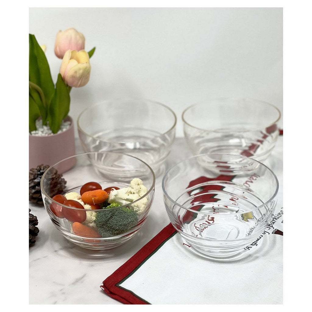 Swirl Acrylic Serving Bowls