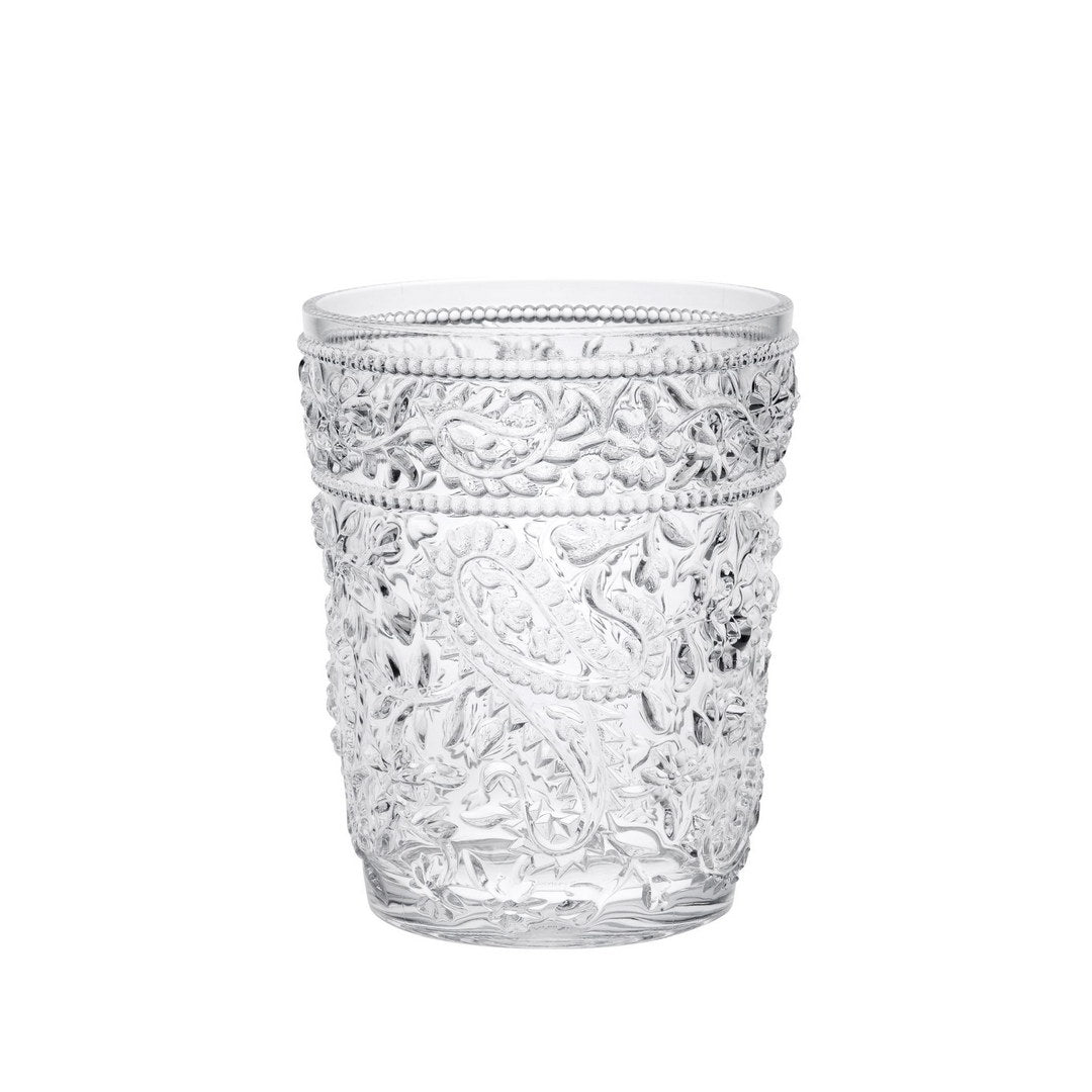 Paisley Acrylic Glasses Drinking Set of 4 DOF (13oz)