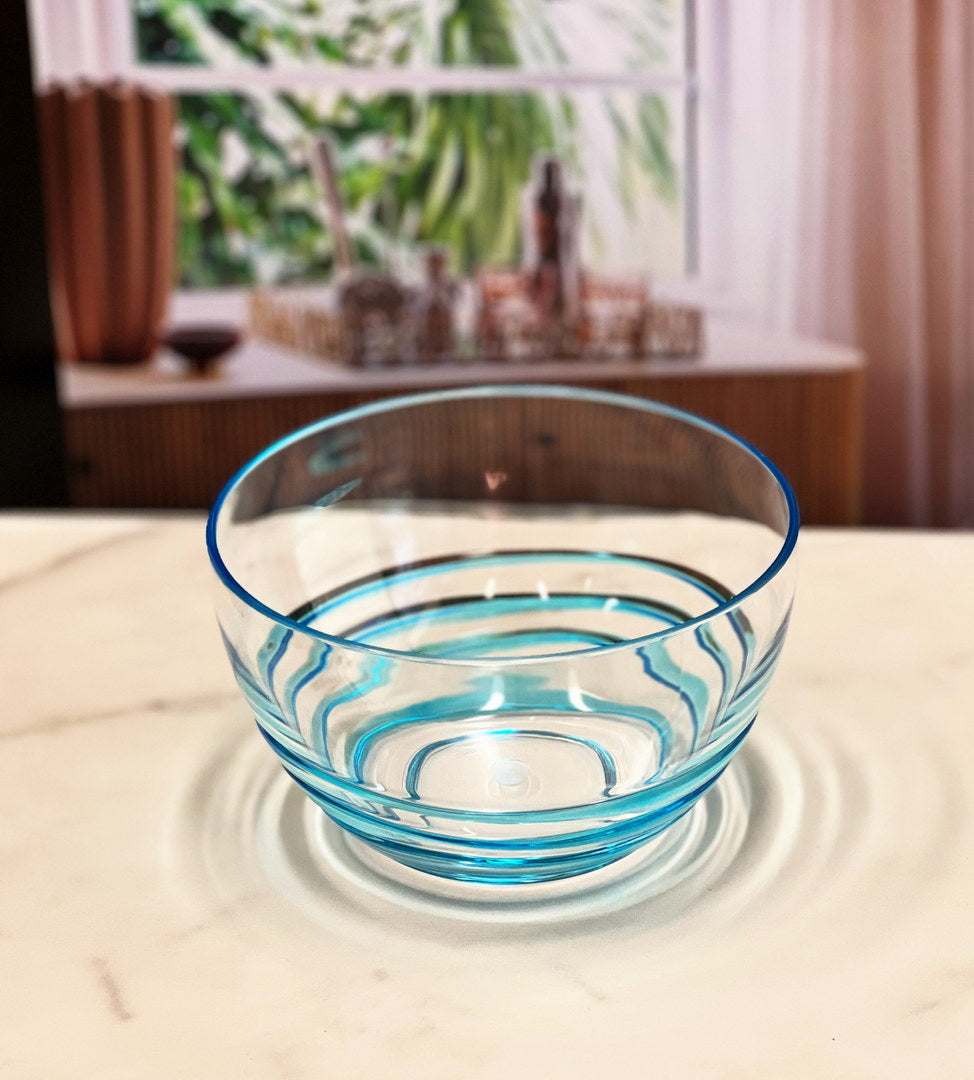 Swirl Acrylic Serving Bowls