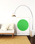 Just a Spot of Color (Grass Green) - Fine Art Giclée Print by Holly McWhorter