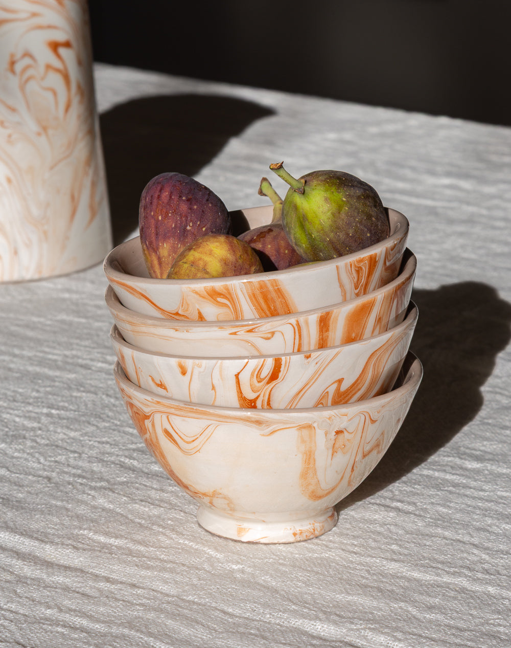 Marbled Terra Bowls - Set of 4