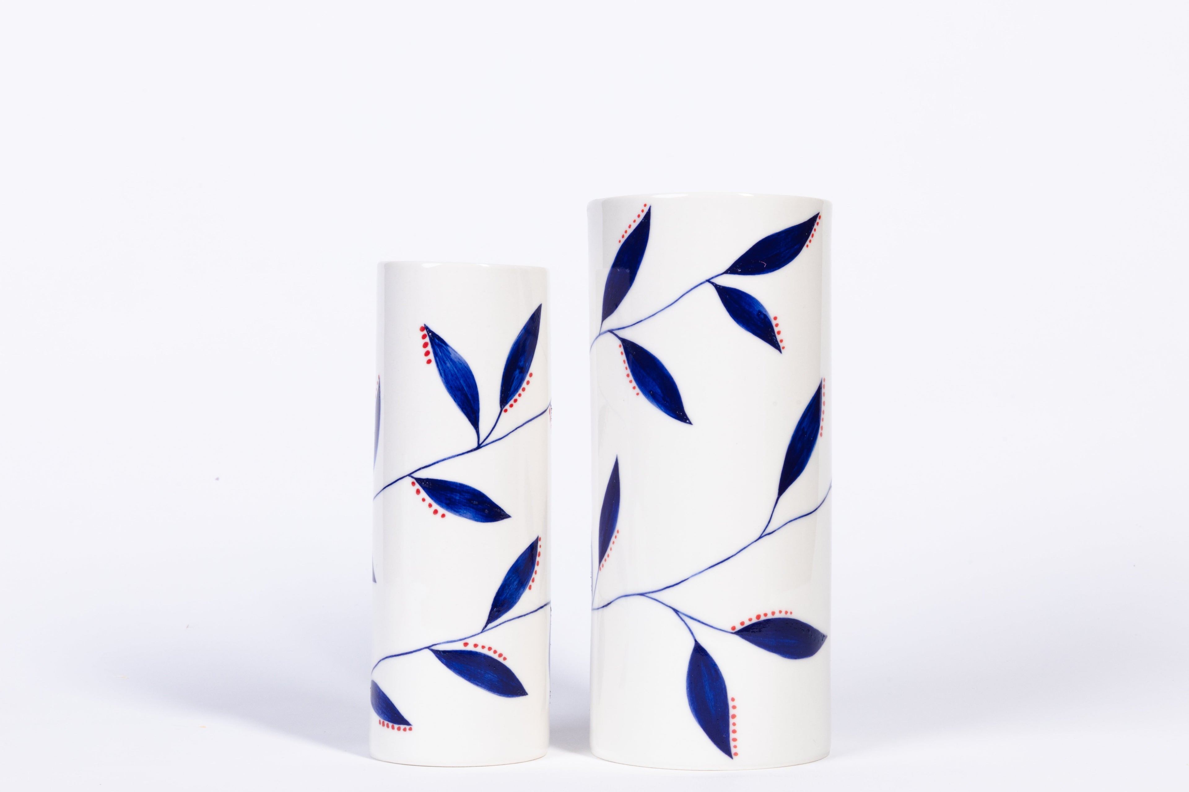 Bella Hand-Painted Porcelain Vase