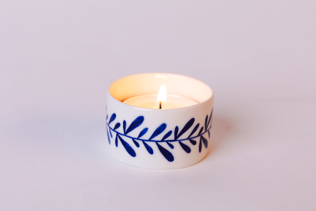 Antioch Porcelain Tealight Holders