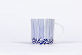 Defne Porcelain Mug — Blue