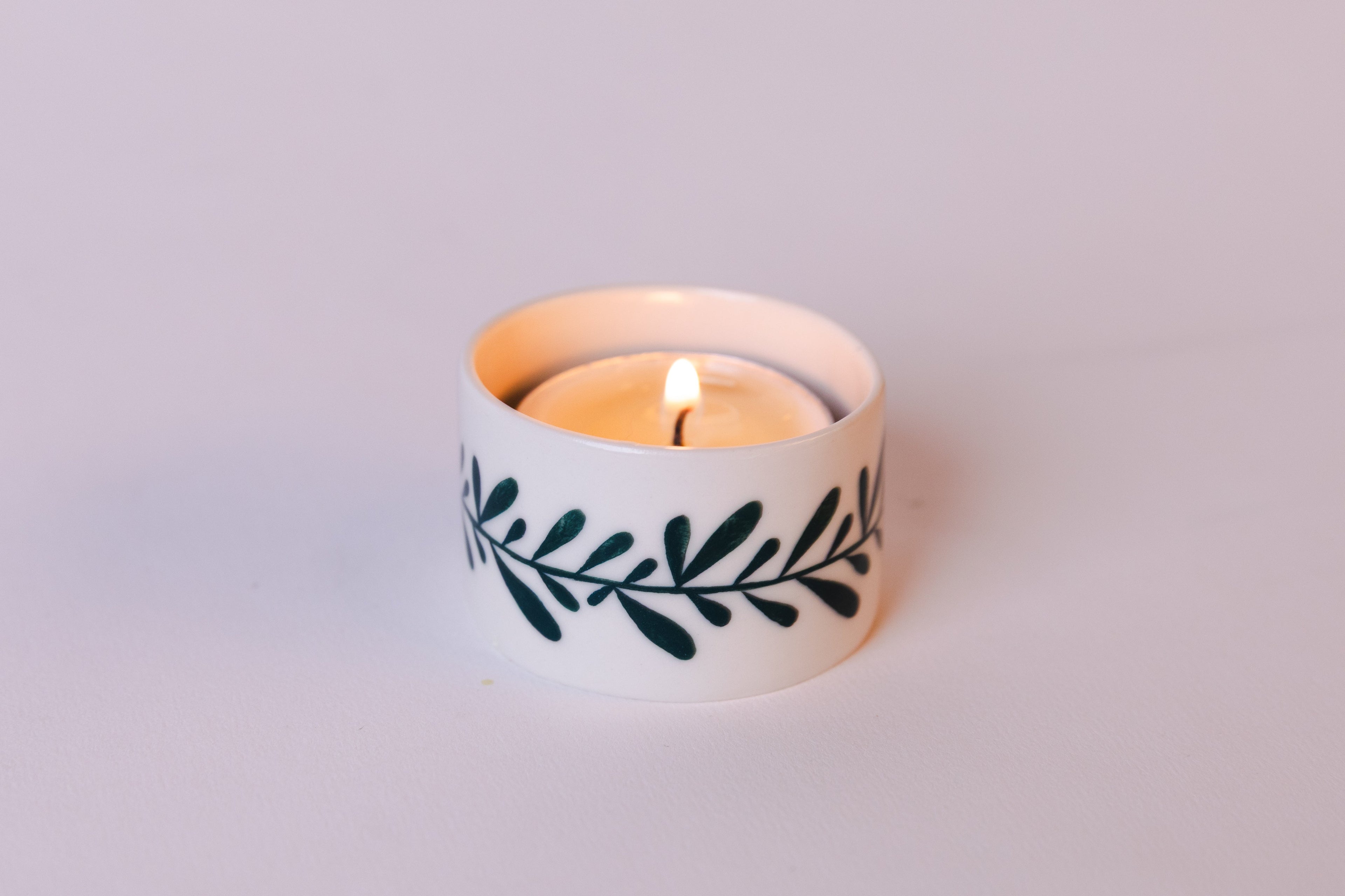 Antioch Porcelain Tealight Holders