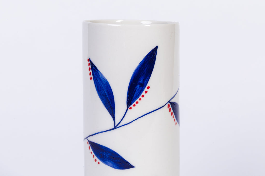 Bella Hand-Painted Porcelain Vase