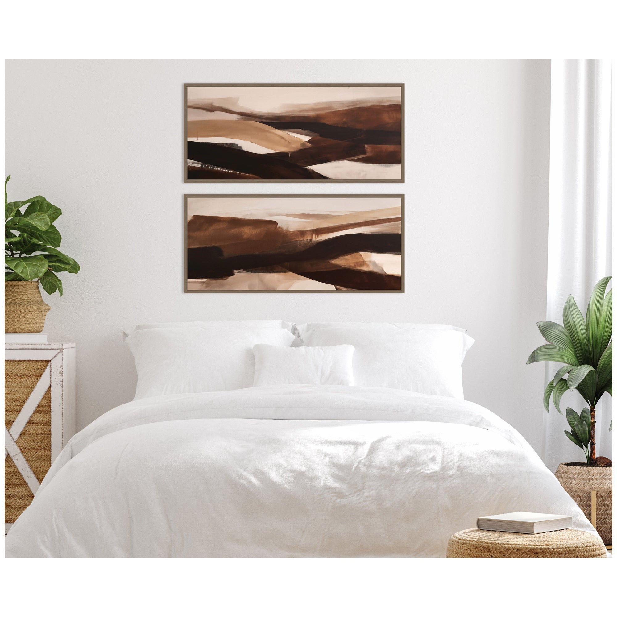 Pathways 2 Piece Framed Canvas Wall Art Set by Amy Lighthall