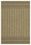 Earth 7'10" x 10'3" Indoor/Outdoor Area Rug - Jute/Black