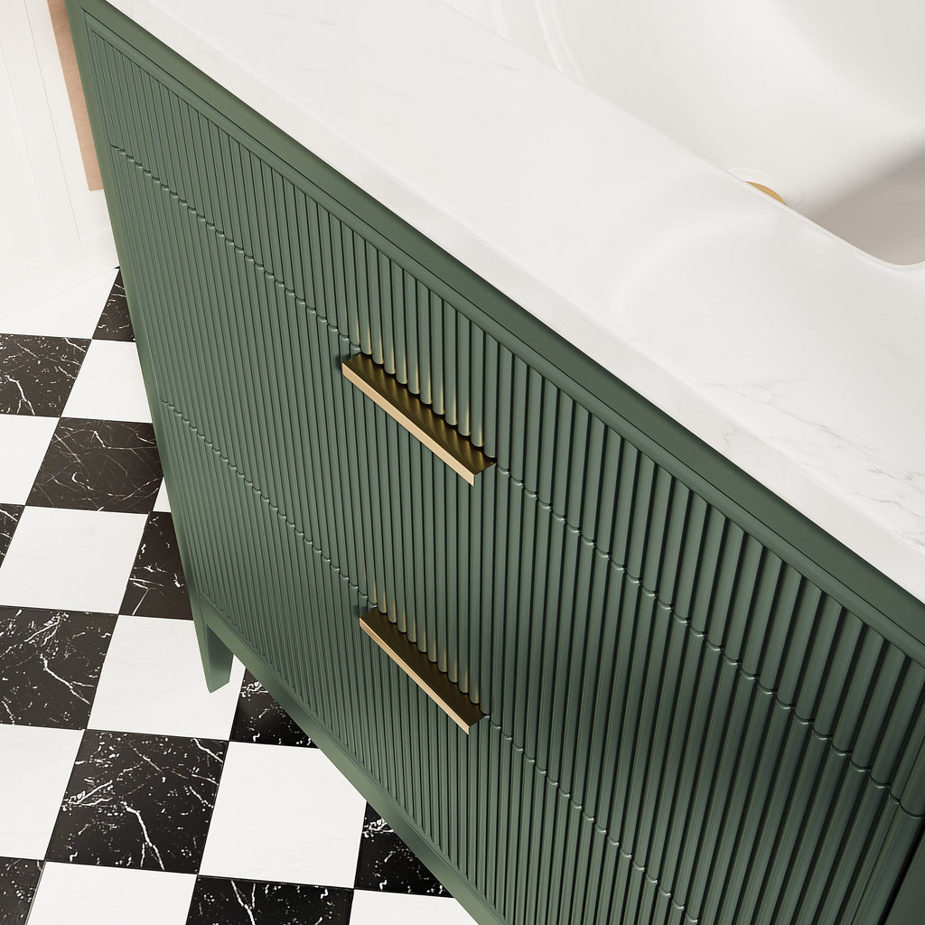 36-Inch Fully Assembled Bathroom Vanity