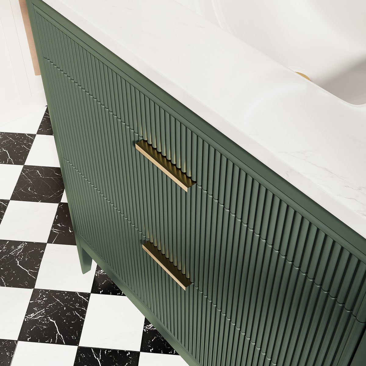 36-Inch Fully Assembled Bathroom Vanity
