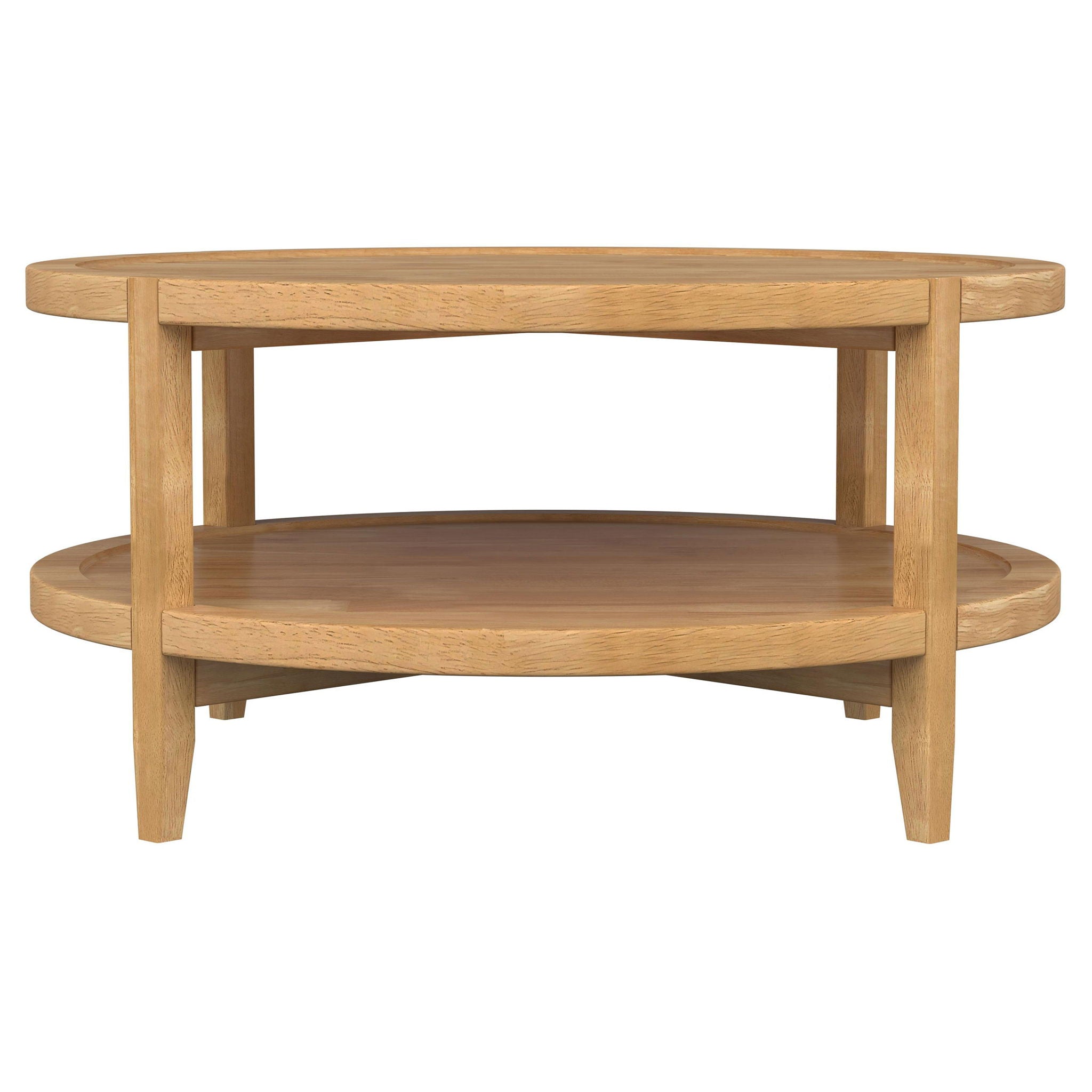 Camillo Round Wood Coffee Table