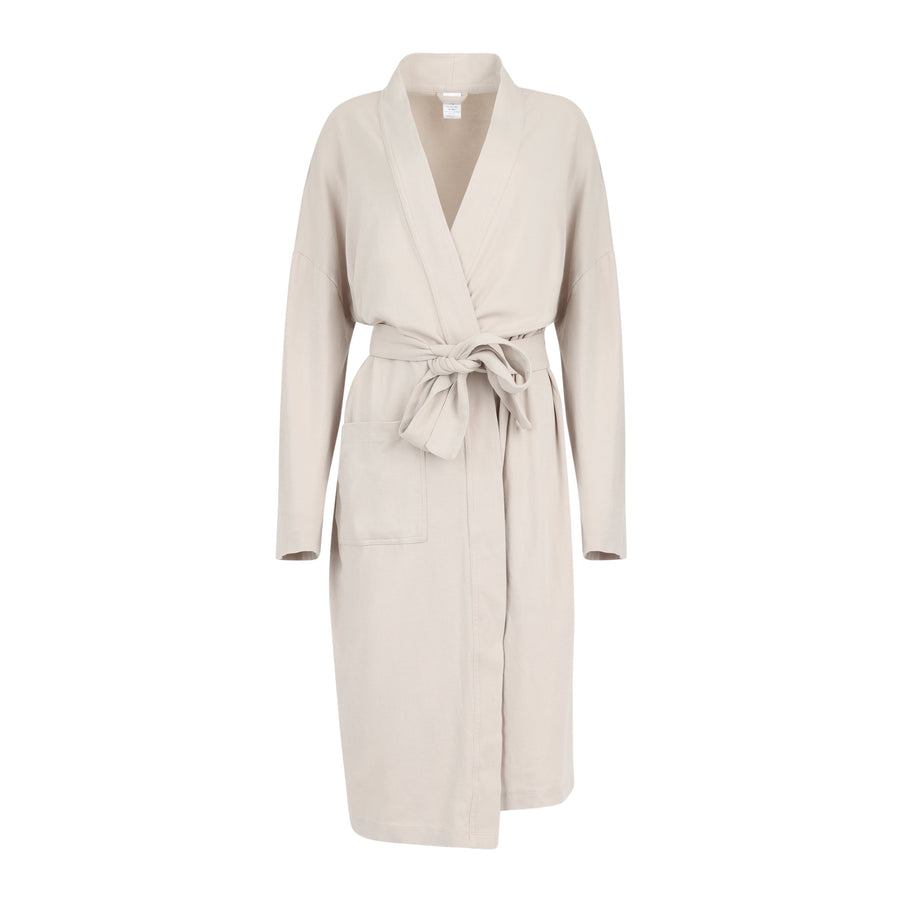 Organic Cotton Knit Kimono Robe