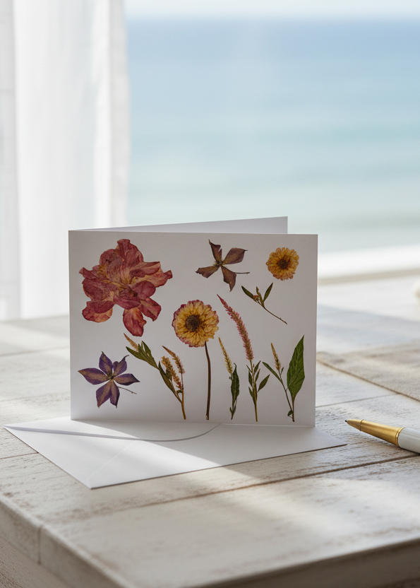 Botanical Tapestry Greeting Card