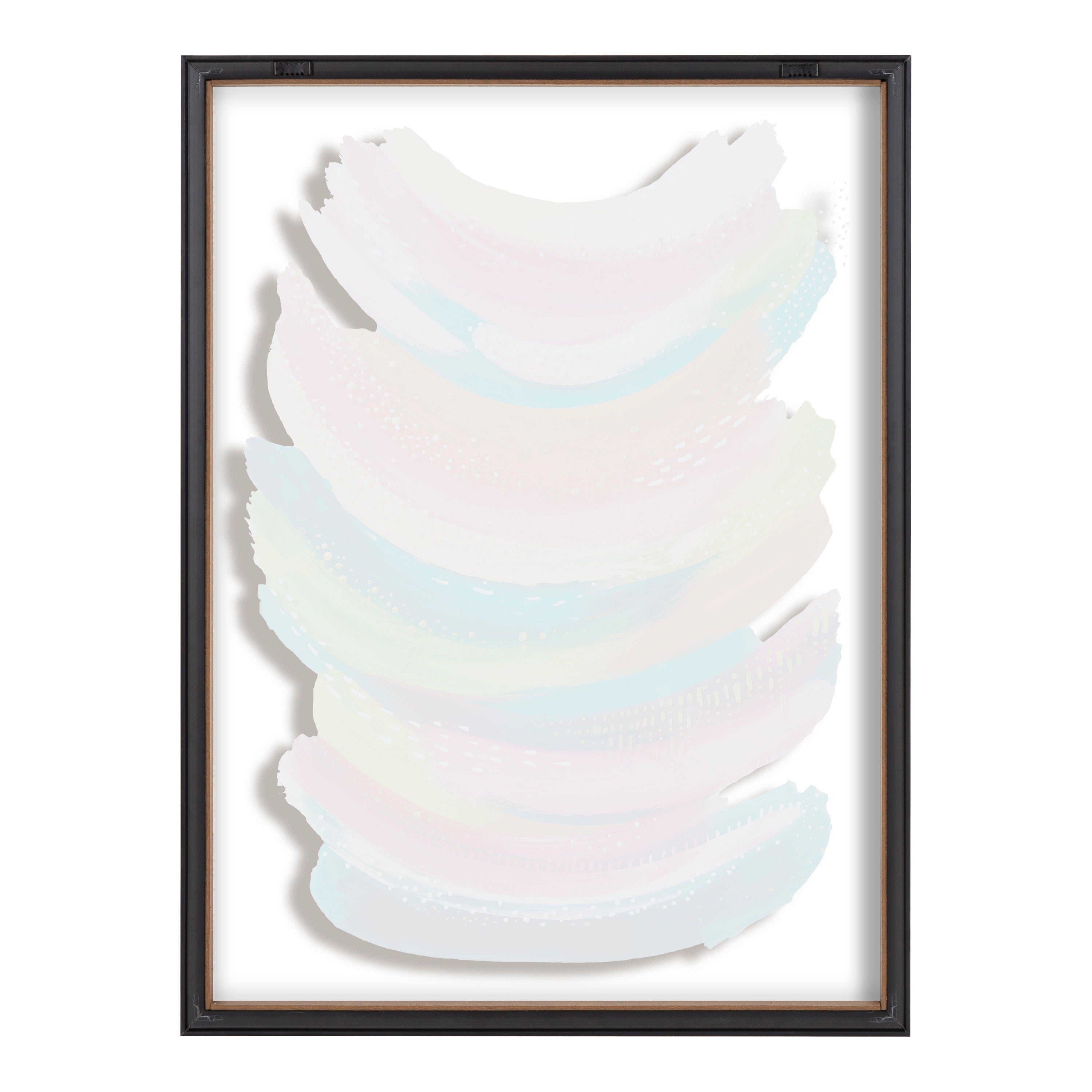 Blake Bright Abstract Framed Printed Art by Jessi Raulet of Ettavee