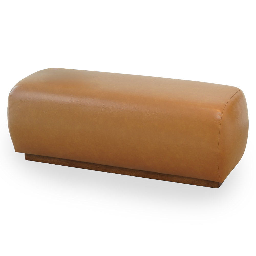 Japanese-Inspired Minimalist Upholstered Bench