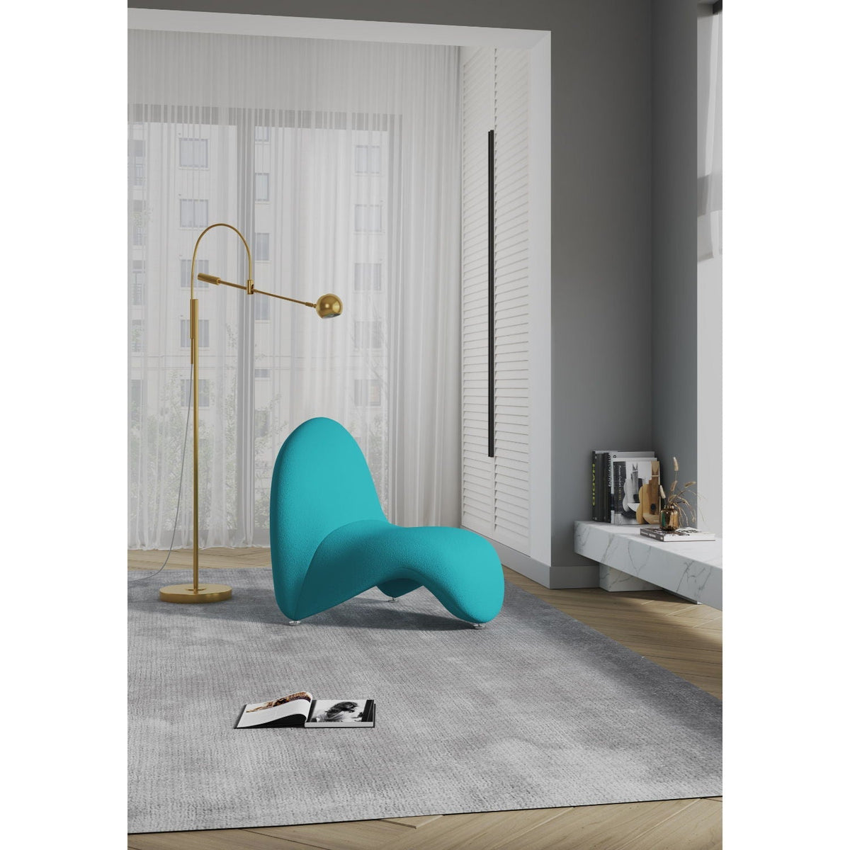 Moma Sculptural Accent Chair