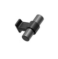 Black and Gun Metal "Bond" T-Bar Dual Finish Knob and Pulls