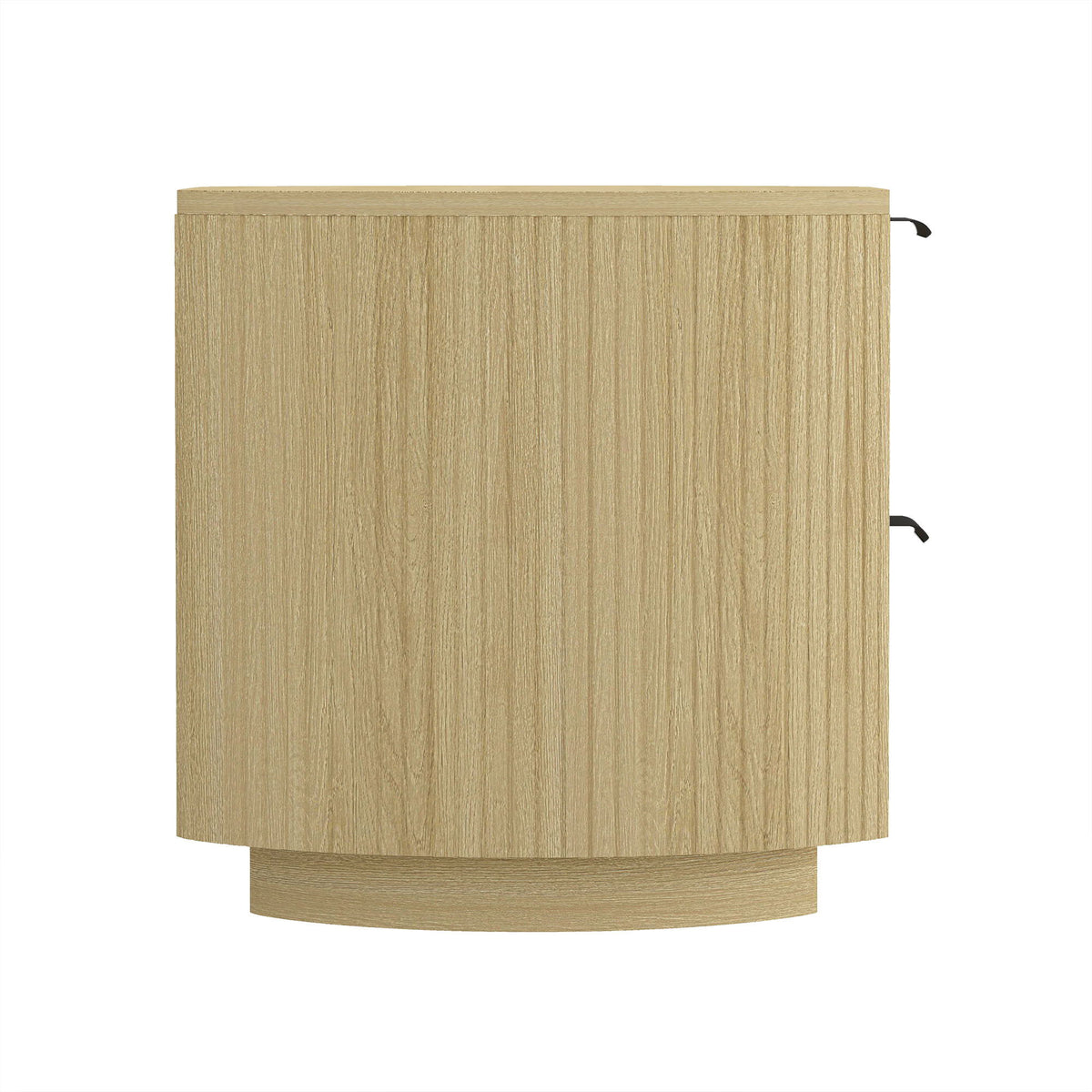 Olivia - Nightstand With 2 Drawers - Oak