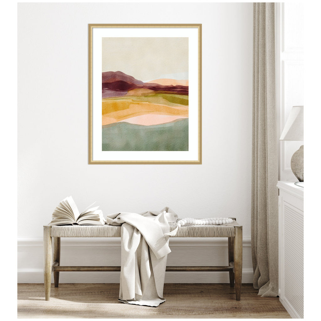 Framed Art Sunset Beauty by Nikita Jariwala