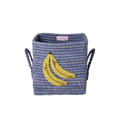 Azul Banana Raffia Basket — Small
