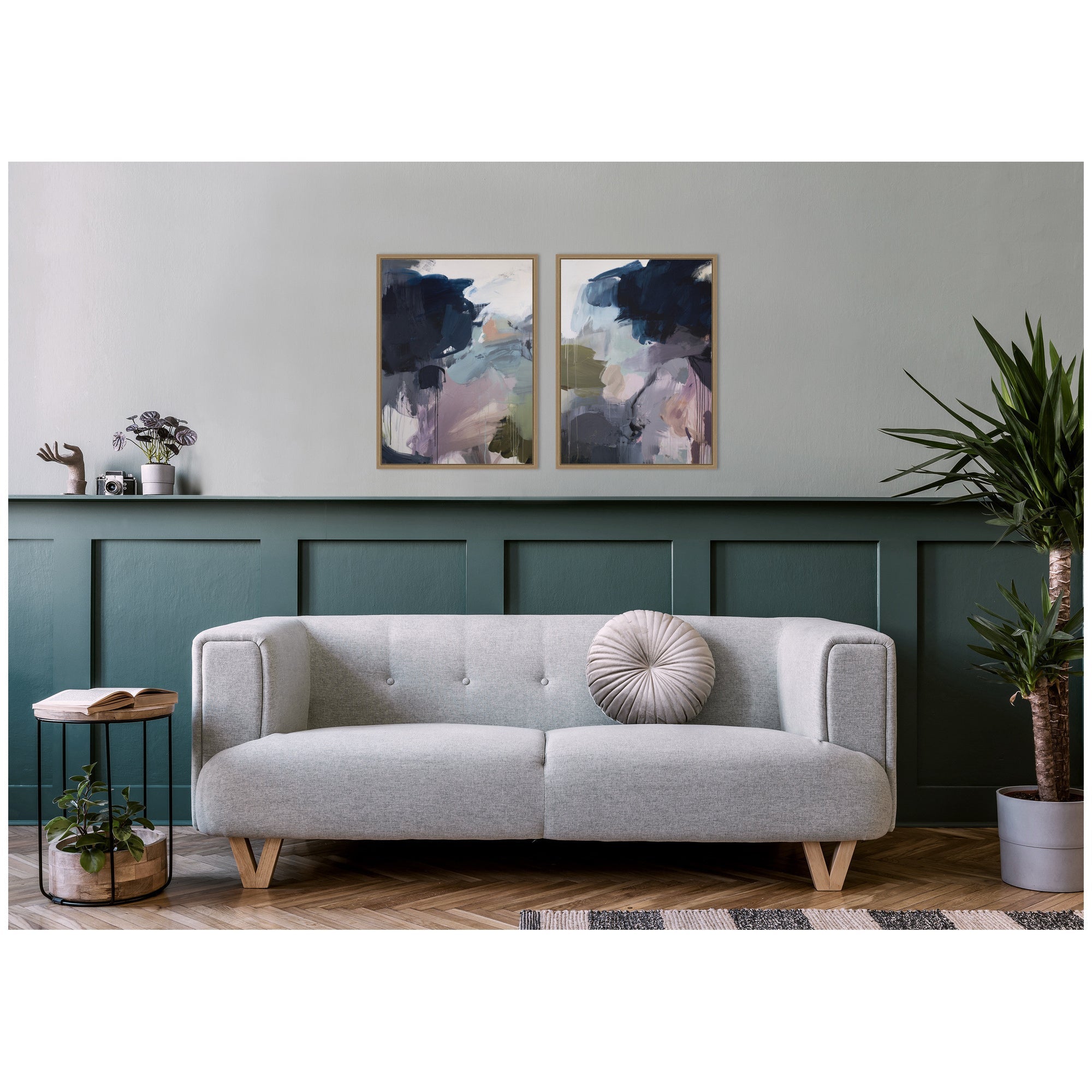 Under the Sky No. 1 & No. 2 2 Piece Framed Canvas Wall Art Set by Amy Lighthall