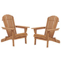 Oversized Folding Outdoor Adirondack Chair