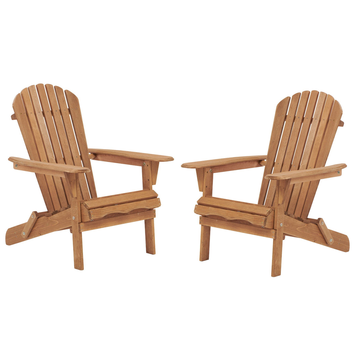 Oversized Folding Outdoor Adirondack Chair