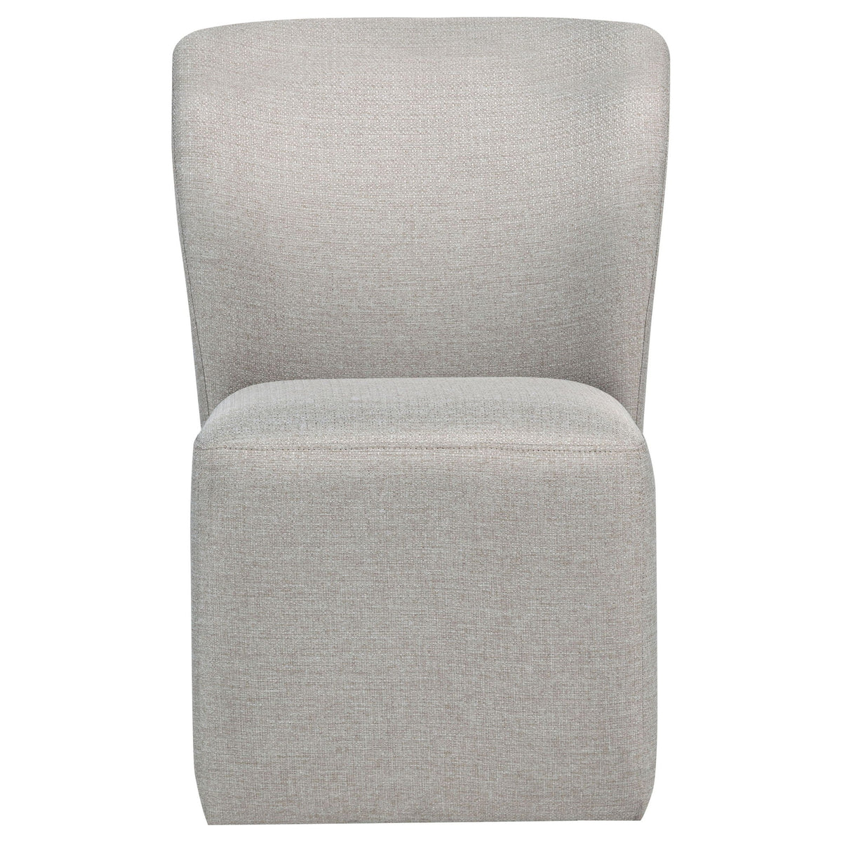 Jaelynn Upholstered Parsons Dining Side Chair Beige (Set of 2)
