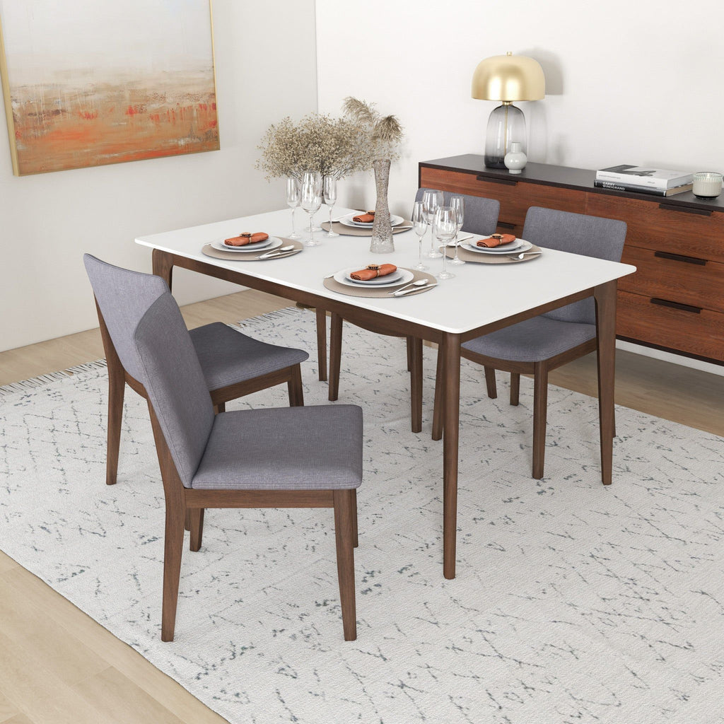 Laura Curved-Back Dining Chairs - Set of 2